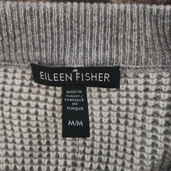 New Eileen Fisher Open Cardigan in size M Cashmere - Picture 3 of 5